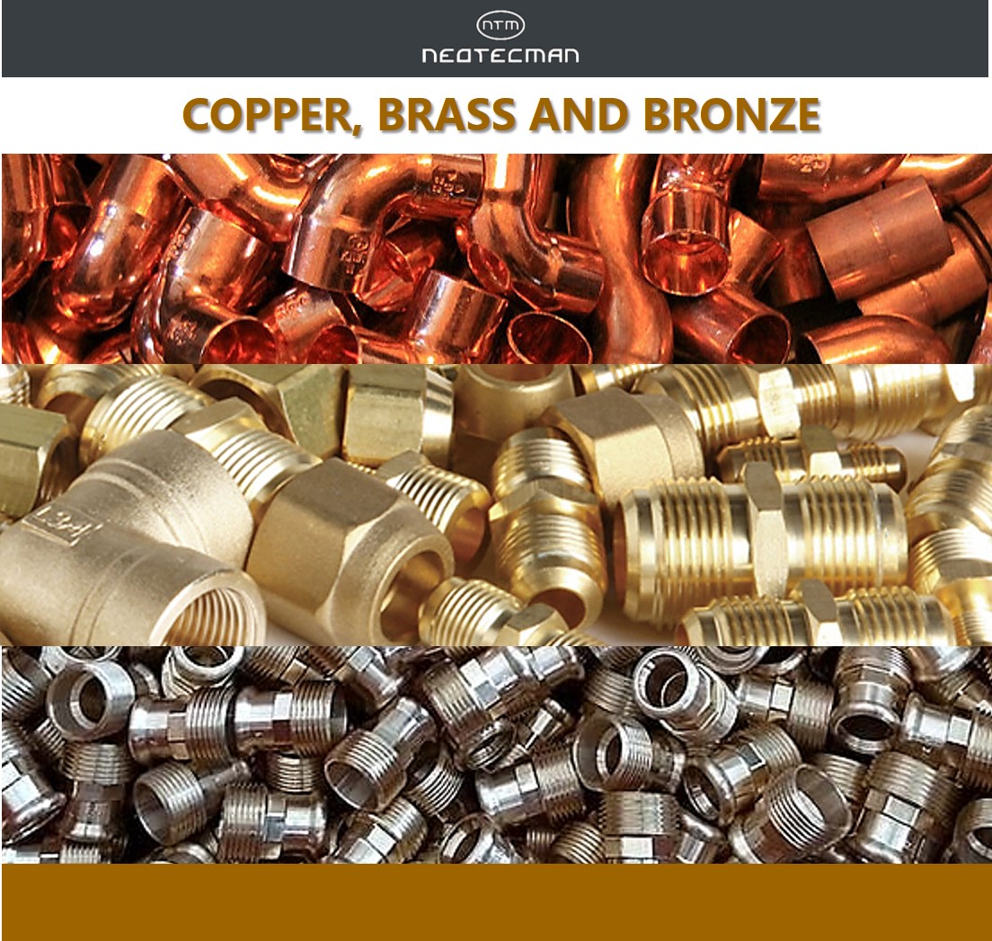 DIFFERENCE BETWEEN COPPER, BRASS AND BRONZE - V2P Thế giới van